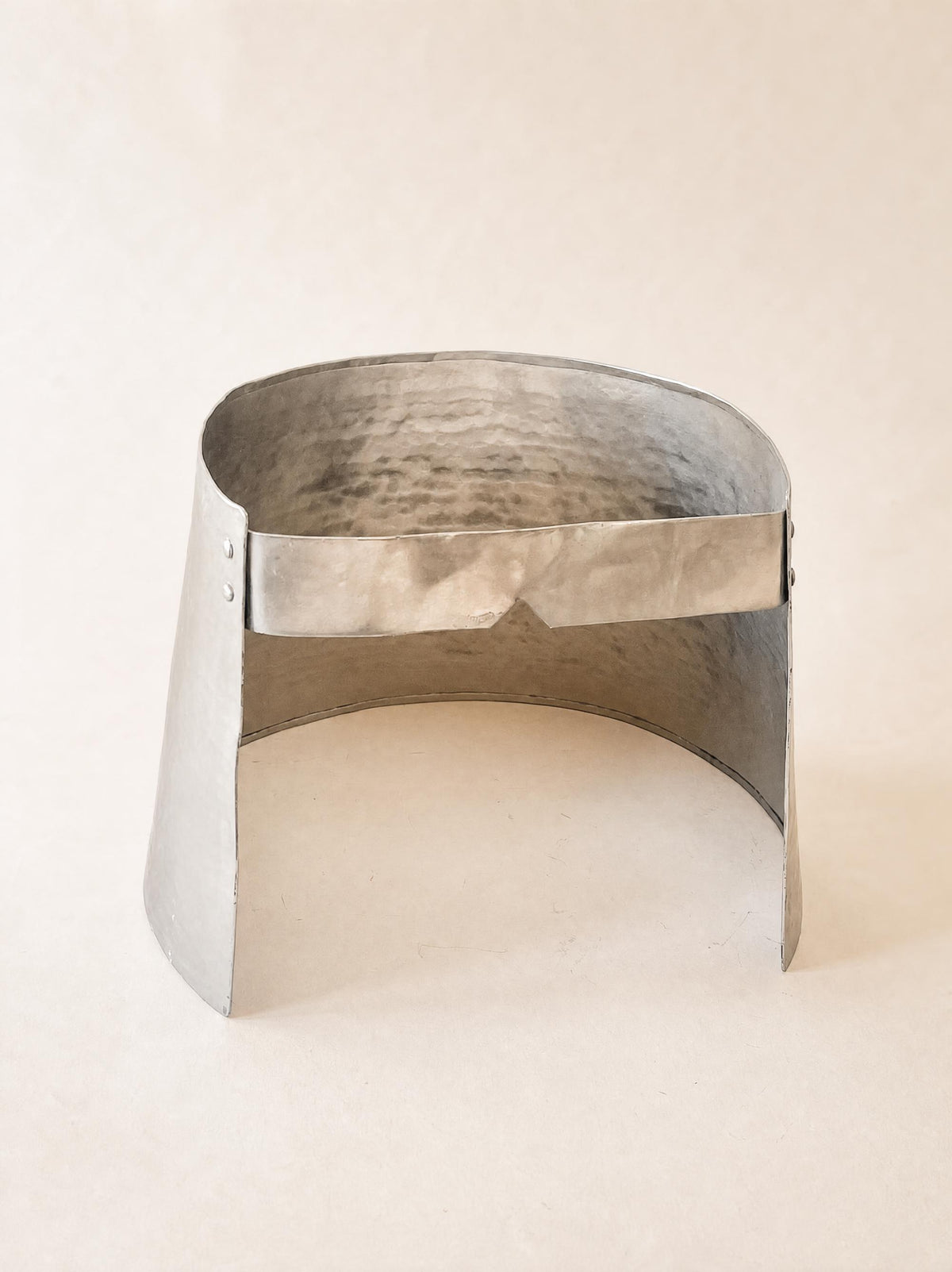 Vintage Hammered Metal Wall Light Shade, Sconce Cover or Lamp Shade — photo 5