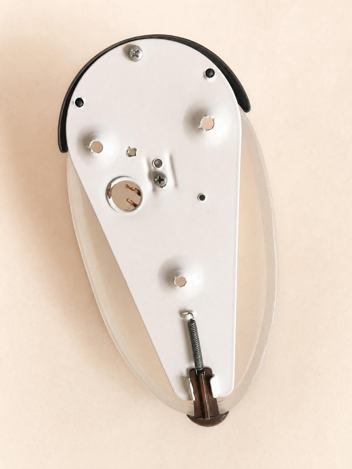 Italian 90s Frosted Glass Wall Sconces, Pair of Organic Modern Wall Lights — photo 9