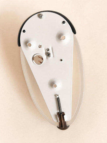Italian 90s Frosted Glass Wall Sconces, Pair of Organic Modern Wall Lights — photo 9