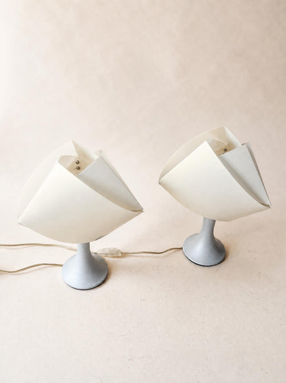 Pair of Vintage 90s Slamp Gemmy Table Lamps, Italian Resin Lights by 7Notti — photo 5