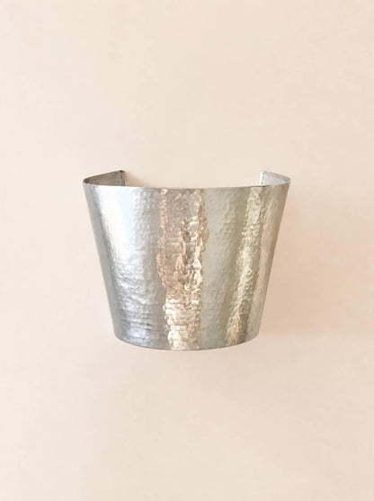 Vintage Hammered Metal Wall Light Shade, Sconce Cover or Lamp Shade — photo 1