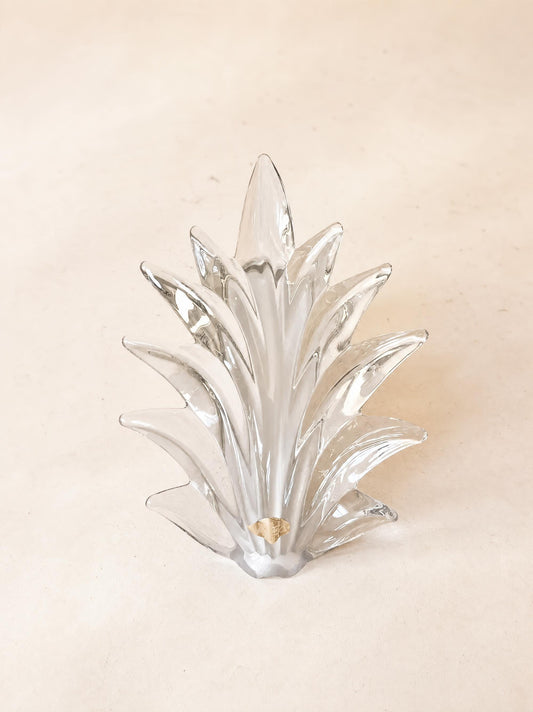 Large 1920s Art Deco Glass 'Great Gatsby' Wall Sconce by Art Vannes, France — photo 1