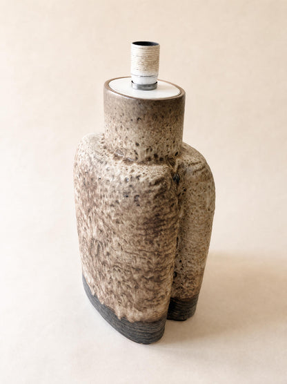Large Vintage 60s Kaiser Leuchten Fat Lava Table Lamp, West German Ceramic — photo 4