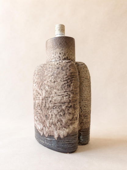 Large Vintage 60s Kaiser Leuchten Fat Lava Table Lamp, West German Ceramic — photo 5