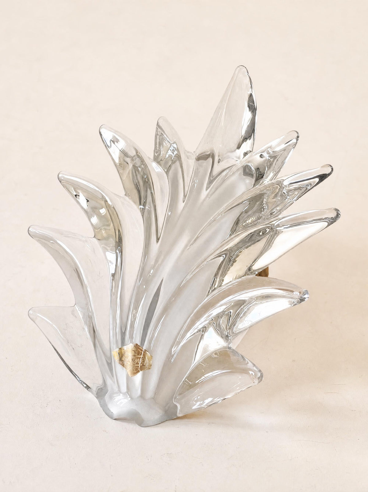 Large 1920s Art Deco Glass 'Great Gatsby' Wall Sconce by Art Vannes, France — photo 4