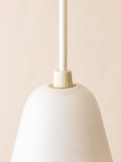 Vintage Italian 60s Murano Glass Teardrop Pendant Light, Venini Style — photo 4