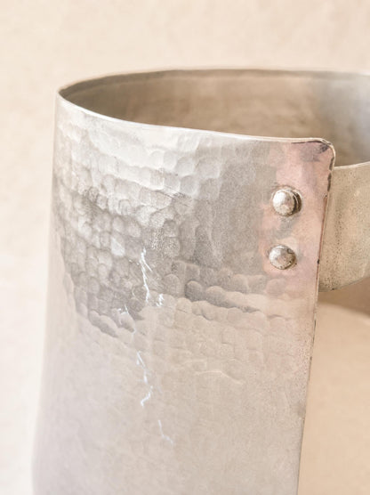 Vintage Hammered Metal Wall Light Shade, Sconce Cover or Lamp Shade — photo 7